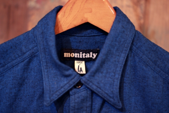 MONITALY  / L/S Four pocket military shirt