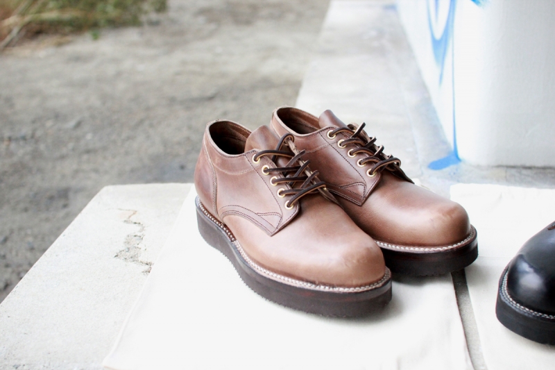 VIBERG LACE TOE OXFORD 8 クロームエクセルメンズ