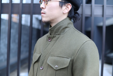 冬のジャケットスタイル / MANIFATTURA CECCARELLI
