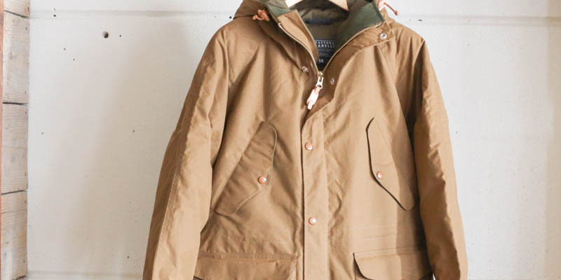 MANIFATTURA CECCARELLI 糸の段階でワックスコーティング
