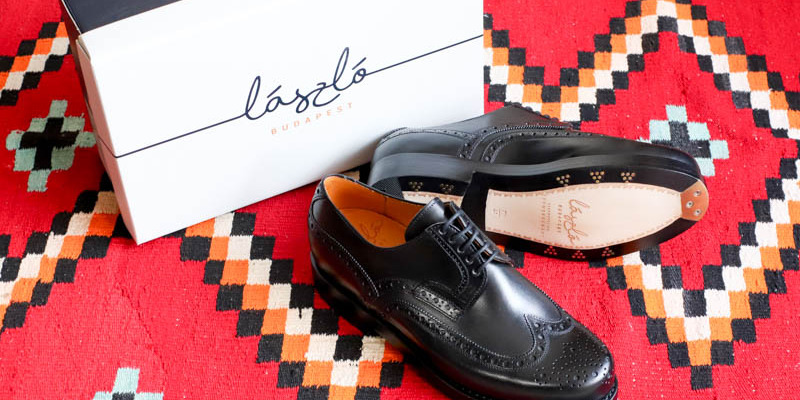 Laszlo Budapest コンフォートな履き心地の革靴