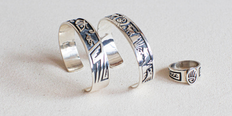 NATIVE AMERICAN JEWELRY 貴重なホピ族のジュエリー