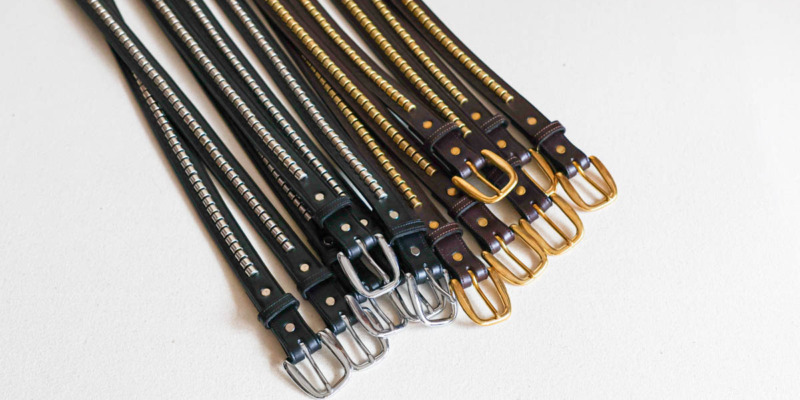 TORY LEATHER  馬術用のレザーグッズから発祥したベルト