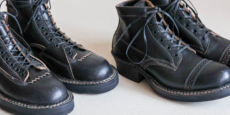 White’s Boots 独特の光沢感を放つワックスドフレッシュレザーをチョイス